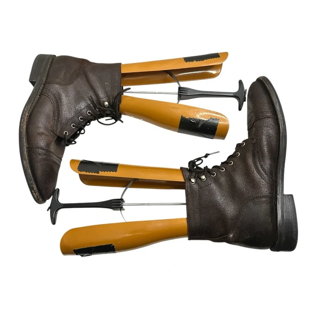 Thursday Boot Company Dark Brown Leather Boots sz 11.5 - Picture 4 of 16